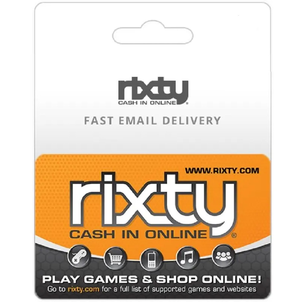 【即时发货】RIXTY 预付卡(5USD)